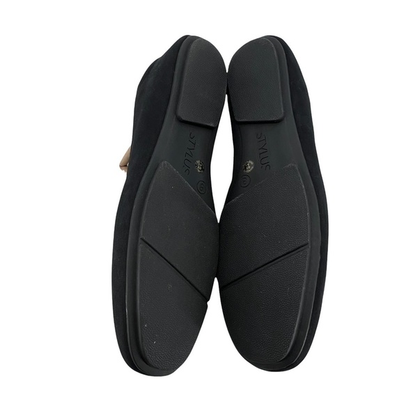 NWT Stylus Black Normandie Slip On Ballet Flats Size 8 Women’s - Picture 9 of 9